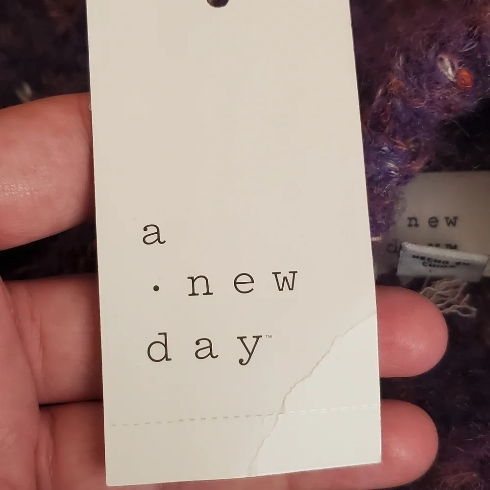 A New Day mock turtleneck pullover sweater